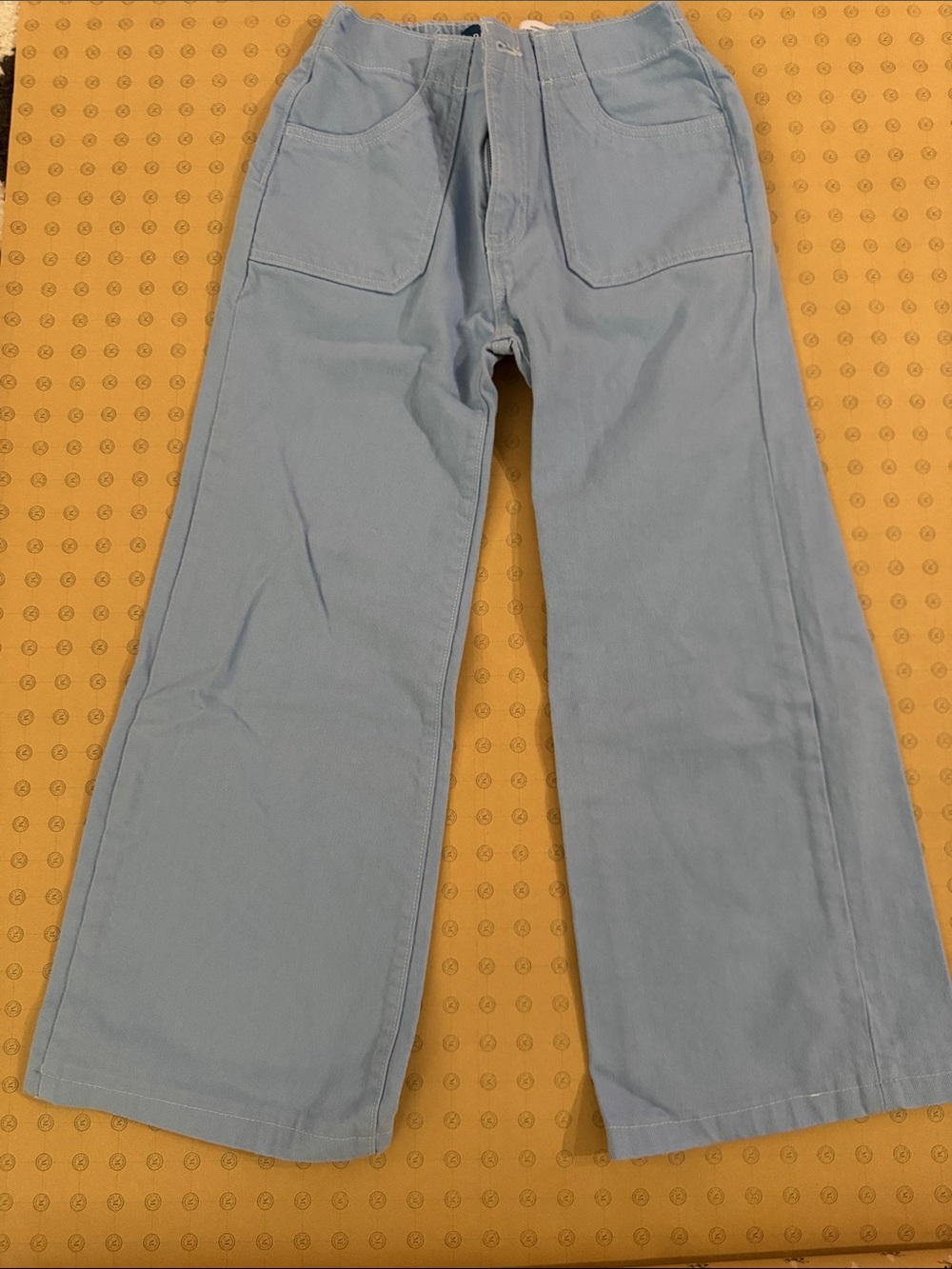 Old Navy Light Blue Baggy Wide Leg Pants